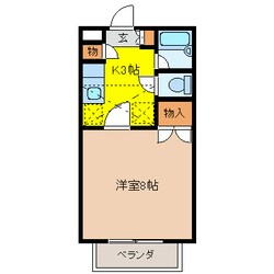 ファンタジー21Ｄ棟の物件間取画像